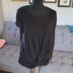 Anthropologie Brand "Sunday in Brooklyn" short sleeve 100% cotton blouse Size M